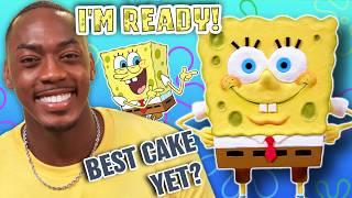 Making a SpongeBob SquarePants Cake!