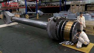 Amazing Hydraulic Cylinder Manufacturing Technology - Incredible 40 TON Cylinder Overhaul