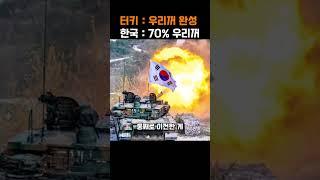 터키야 우리꺼 맞지? 자국산 전차라며 자축했는데 70% 한국 기술이었던 레전드
