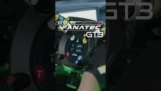 Fanatec Launches Bentley GT3 Steering Wheel #fanatec #bentley #racing