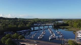 River Hamble (Drone 4K)