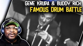 ELITE!! | Gene Krupa & Buddy Rich Famous Drum Battle | REACTION/REVIEW