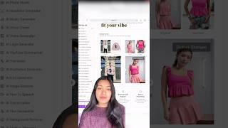 *VIRTUALLY* Try-on Clothes Online Shopping made EASY #ai #tech #trending
