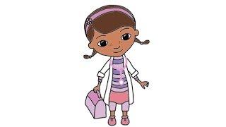 How To Draw Doc McStuffins From Disney's Doc McStuffins Episodes In Full