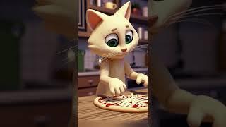 Chef Kitty Makes Pizza!  | Funny Cooking Show for Kids #MadeForKids #PizzaCat #ChefKitty