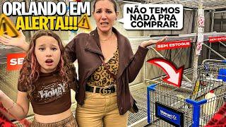 VAI Passar Um Furacão E Acabou a Água no Mercado nos Estados Unidos