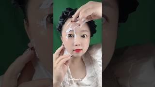 Melted face paper,Asian beauty, makeup tutorial, cosmetics,natural cute look by JSA Beauty