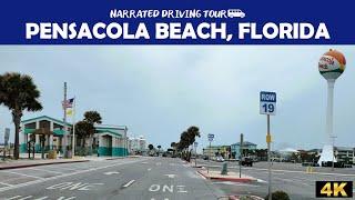  Breathtaking 4K Drive Through Pensacola Beach, Florida! ️ | Scenic Coastal Road Trip 