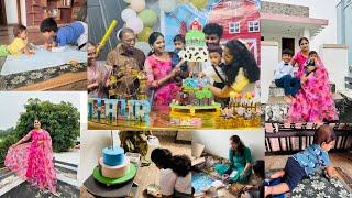 Thalir Madhiyan’s 1st Birthday Celebration | Look how we Celebrated His Birthday|MacDonald Theme