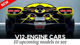 Newest V12 Engine Cars for 2025: More Cylinders – More Power?