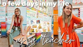 A FEW DAYS IN MY LIFE | teaching, weekend shenanigans, + hanging with friends!