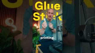 Why and when to use a glue stick on your print bed  #3dprinting