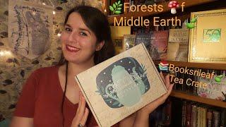 Forests of Middle Earth Unboxing  Booksnleaf Autumn Tea Crate  #LOTR #HOBBIT