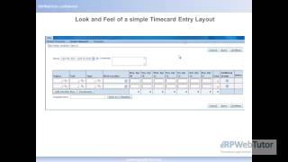 Introduction to Oracle Time and Labor