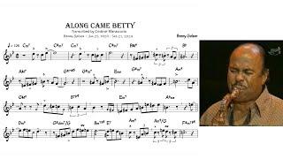 Benny Golson - Along Came Betty (transcription)