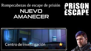 Prison Escape Nuevo Amanecer. Solución del nivel 5. Centro de investigación.