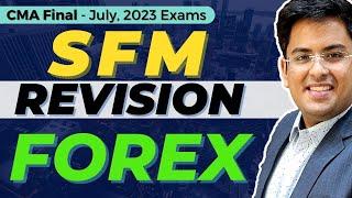 CMA Final - SFM Revision | July (2023) | FOREX | Gourav Kabra | @gkabra   ​