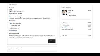 Square Online - Curbside Pickup Buyer Experience