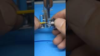 4 pin aviation plug soldering process #process
