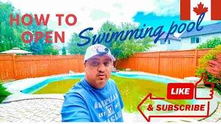 "Summer Ke Liye Swimming Pool Kaise Ready Karein"/ How to open a pool