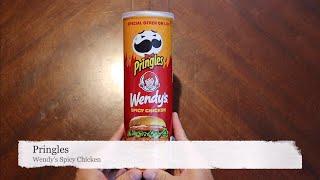 Mid Week Snack | Pringles | Wendy's Spicy Chicken