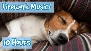 Relaxing Music for Dogs to calm from Fireworks, loud noises - includes desensitising sound effects