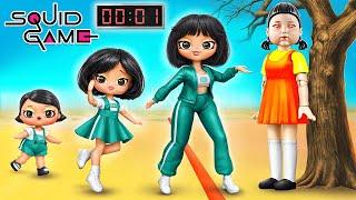 Squid Game 2 Dolls Growing Up / 32 DIY