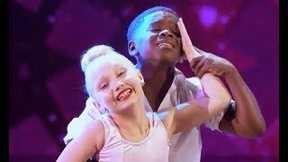 America's Got Talent | Artyon & Paige (Artyon Celestine & Paige Glenn) - Time of My Life | AGT 2017