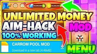 CARROM POOL UNLIMITED COINS GEMS MOD APK Hack V16.0.1 Latest Version Mod Menu Download 2024