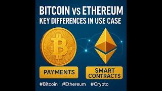 Bitcoin vs Ethereum: Key Differences in Real-World Use Cases