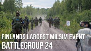 Finlands Largest Airsoft Milsim Event Battlegroup 2024 Aftermovie