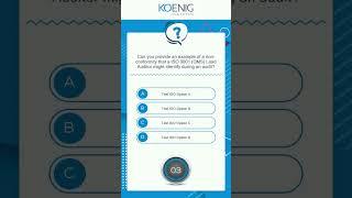 Learn ISO 9001 (QMS) Lead Auditor online | Koenig Solutions