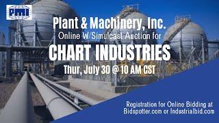 Chart Industries Auction, 07/30/2020