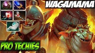 Wagamama Shinnig  with Techies  - 7,4k MMR - Dota 2