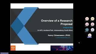 Faculty of Humanities Overview of Research proposal