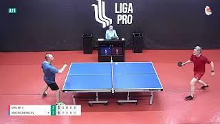 Table tennis incredible 61 Shot Rally! -|Anishchenko Viktor vs Chilek Vladimir|. Liga Pro. Minsk