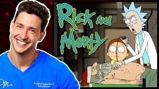 Doctor Reacts To Rick and Morty | Anatomy Park