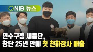 [NIB 뉴스] 연수구청 씨름단, 창단 25년 만에 첫 천하장사 배출