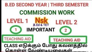 B.ED SECOND YEAR  | THIRD SEMESTER | PRACTICAL EXAMINATION
