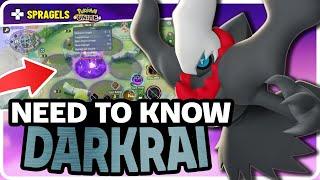 DARKRAI Pokemon Unite EVERYTHING You NEED To Know!