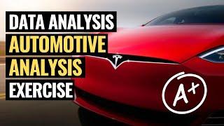 Data Analysis Process Exercise | Automotive Industry Analysis | Tesla Wins Big