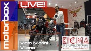 Nuova Moto Morini Milano 2018 | Live EICMA 2017