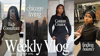 Balance is Key | Work Week In My Life as a Tech Girly  ️ & Content Creator