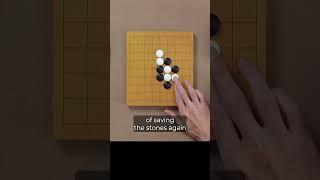 Ladder — a Great Teachnique to Capture Stones #gogame #baduk #weiqi