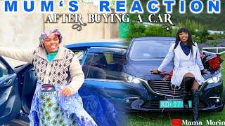 MY AFRICAN MUM REACTION AFTER BUYING MY FIRST CAR  