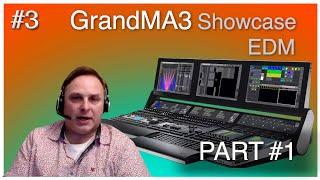 #3 Thomas Koppers - GrandMA3 EDM Busking Programming - Stage Lighting Show // Part 1