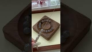 Smoke purple ink rhyme! "Twilight" bracelet making tutorial #diy #jewelrymaking #handmade