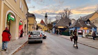 Vienna Walking Tour in October 2021, Döbling, Grinzing, Austria | 4K HDR | ASMR