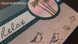 A "Beachy" Retirement Card #stampinup  #brendafertitta