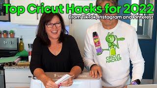 TOP CRICUT HACKS FROM TIKTOK, INSTAGRAM, AND PINTEREST FOR 2022